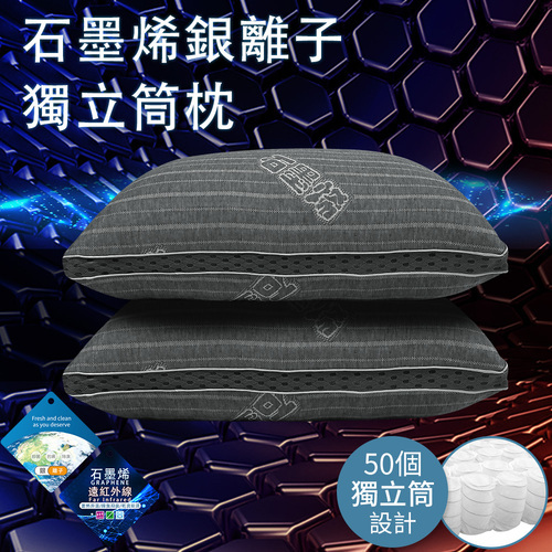【CERES 席瑞絲】石墨烯黑科技銀離子獨立筒枕(B0156)  |商品分類|全站商品